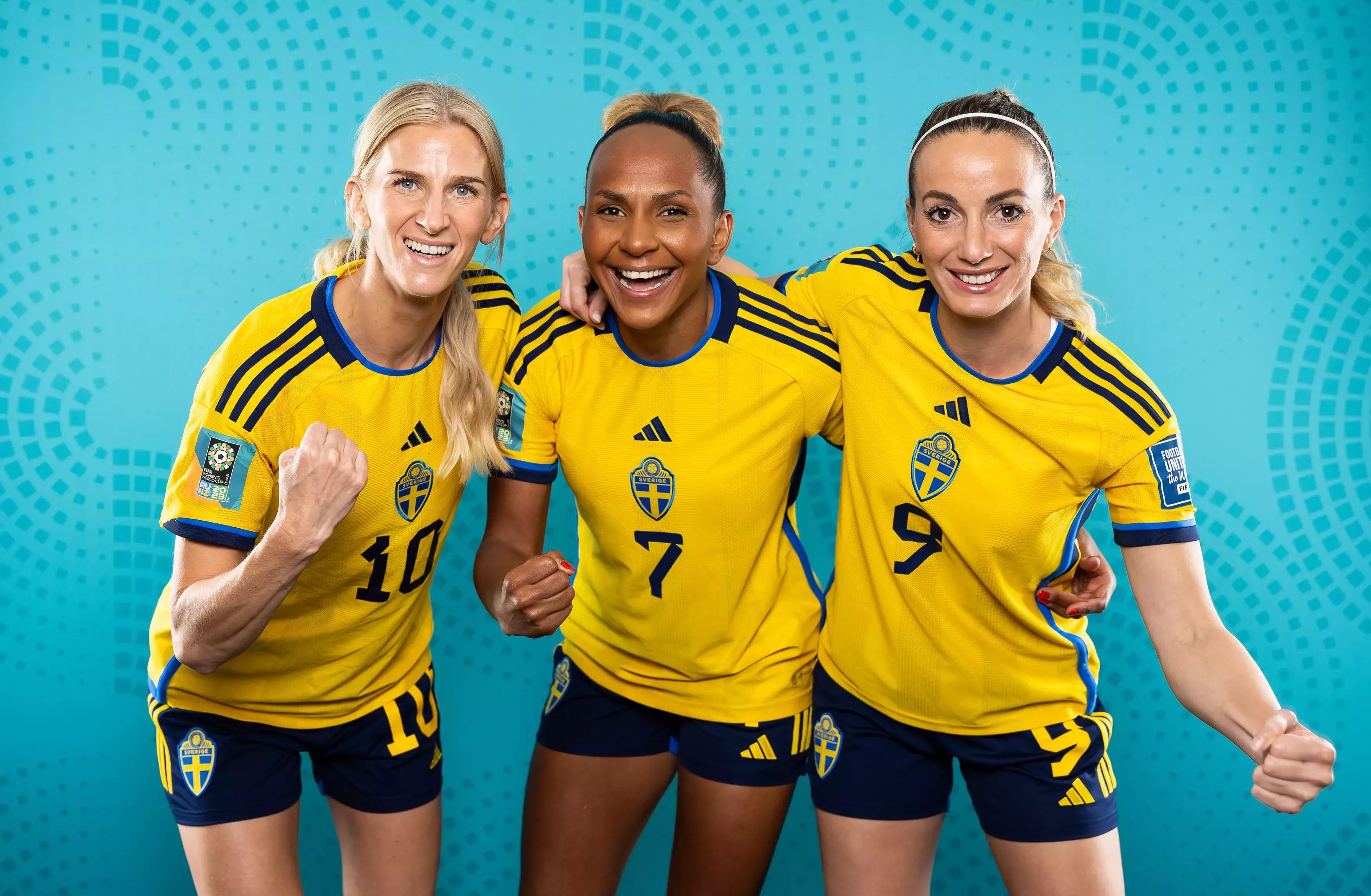 瑞典女足全明星阵容力压对手，闯入世界杯半决赛！