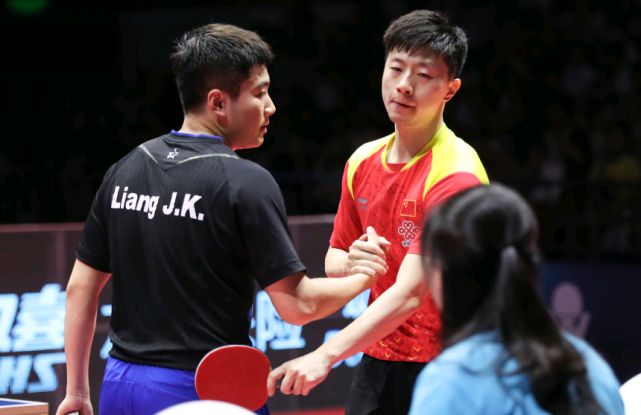 日本队横扫中国队，梁靖崑刷新纪录的简单介绍